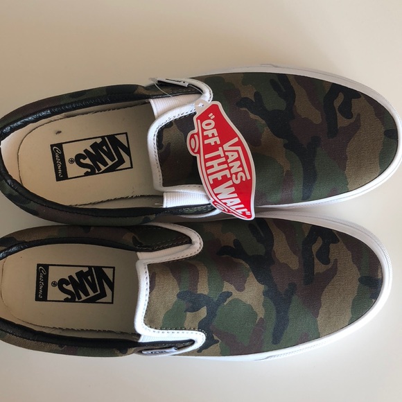 custom camo vans